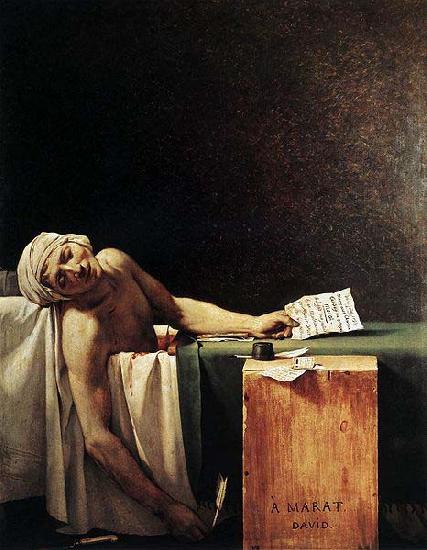 Jacques-Louis David The Death of Marat Germany oil painting art